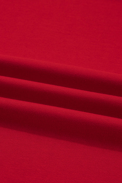 Threaded Pear Seramya Striped Detail Varsity Sweatshirt