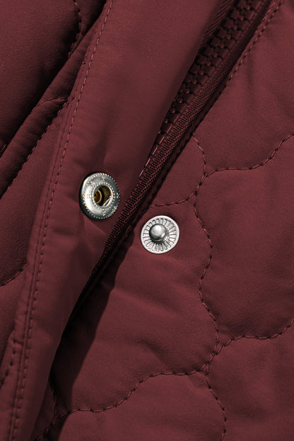 Threaded Pear Evelyn Zip Up Winter Vest