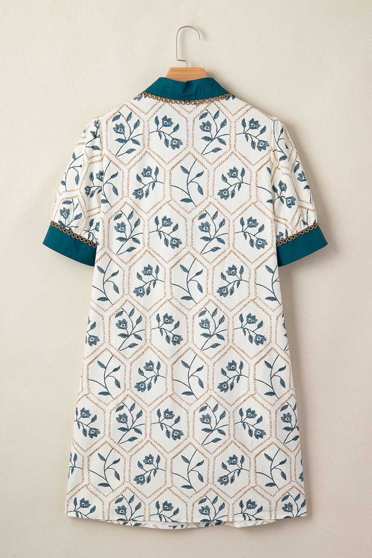 Threaded Pear Allie Short Sleeve Mini Dress