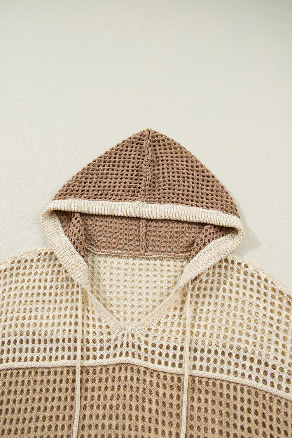 Threaded Pear Icelynn Knit Hooded Jumper PLUS Sweater