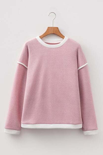 Threaded Pear Frances Drop Shoulder Loose Top