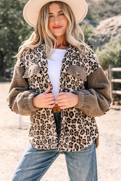 Threaded Pear Alianna Flap Collared Up Jacket