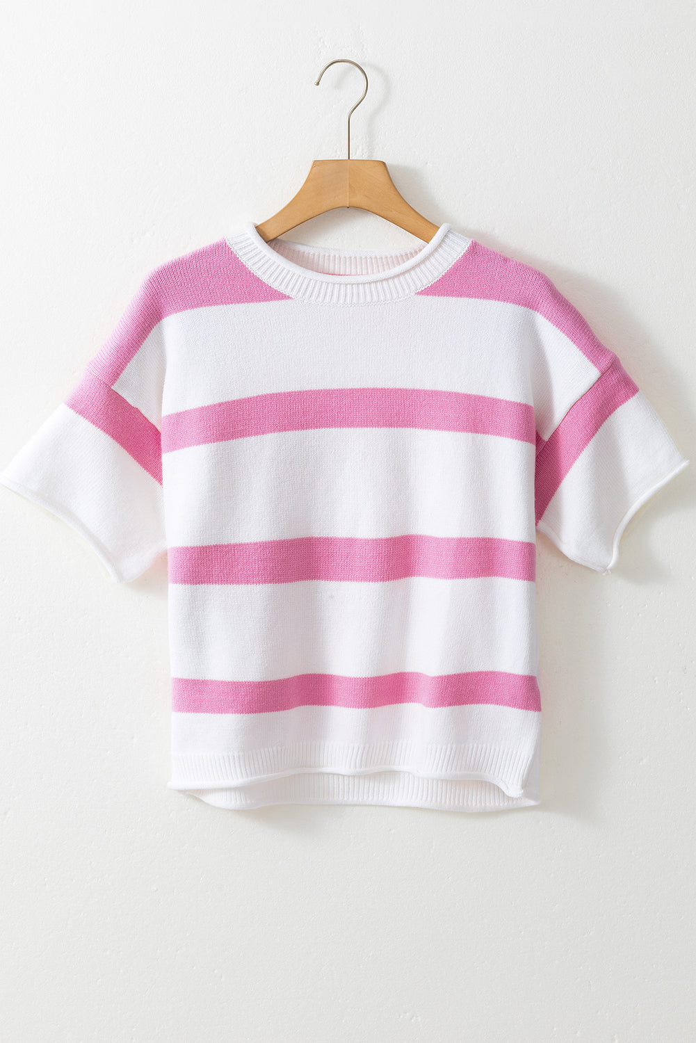 Threaded Pear Summer Sleeve Lightweight Knitted Top