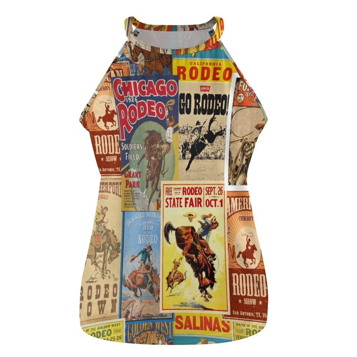 Baha Ranch New Vintage Rodeo Poster Tank Top