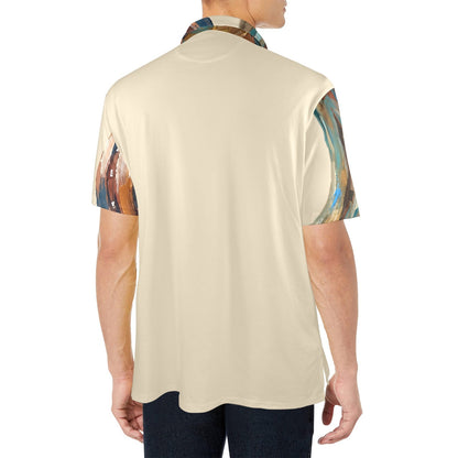 Baha Ranch Painted Horseshoe Polo Shirt