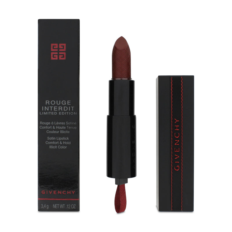 Givenchy Rouge Interdit Limited Edition Lipstick 28 Thrilling Brown (Clearance)