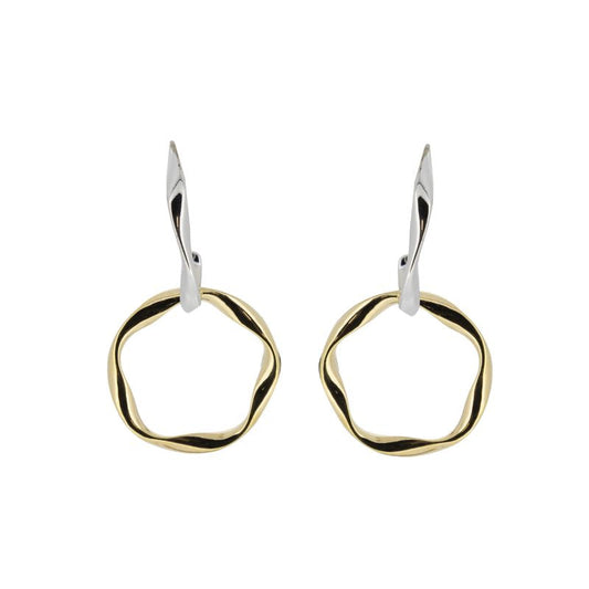 18ct Gold Earrings SJ-E1078-YG2 Sif Jakobs Cetara Pianura Due