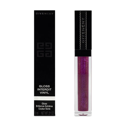 Givenchy L'Interdit Vinyl Lip Gloss 04 Framboise Trouble Purple