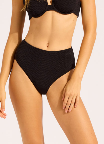 Sea Dive High Waist Bikini Bottom