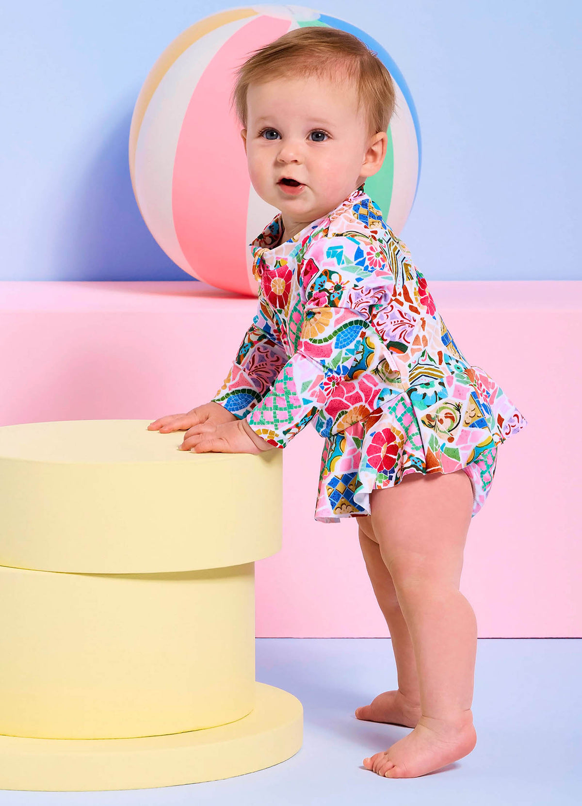 Beach Boheme Frill Sunsuit