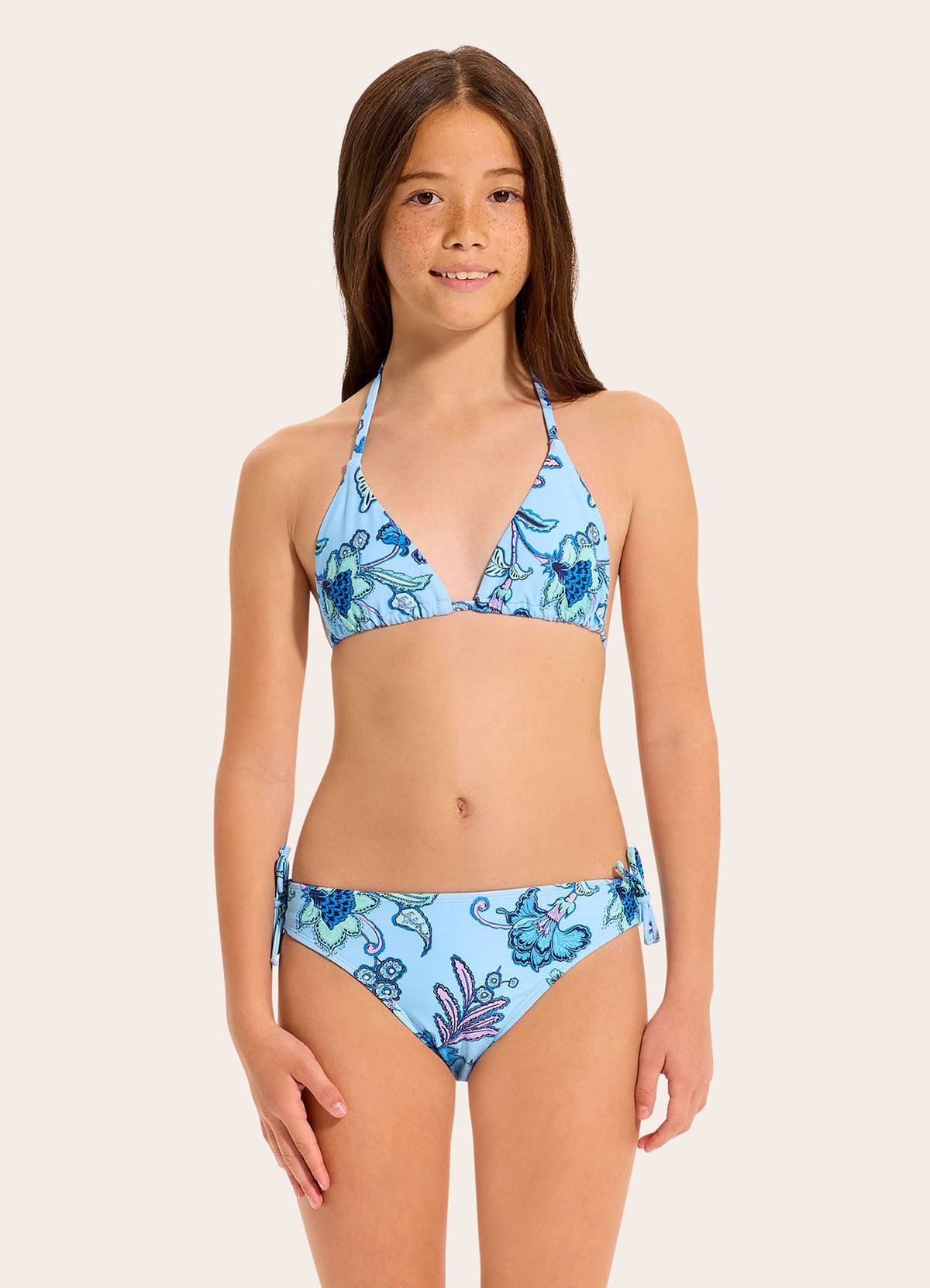 Summer Chintz Triangle Bikini Set