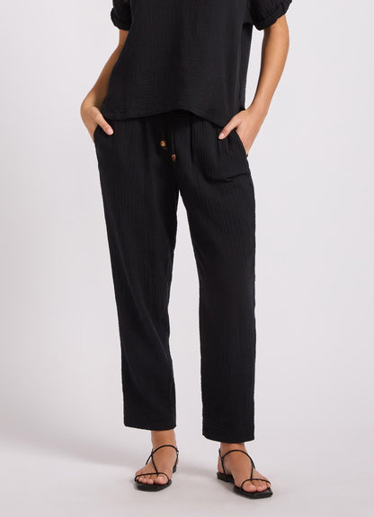 Double Gauze Tapered Pant