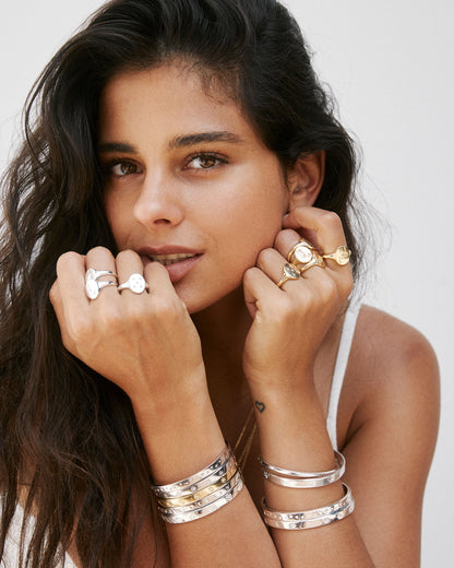Strength Hinged Bracelet