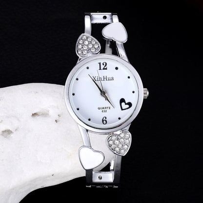 Women’s Luxury British Style Watch Set | Elegant Diamond-Encrusted Quartz Watch | Matching Bracelet & Jewelry Set for Women | Premium Crystal Inlay Wristwatch | 2026 Designer Jewelry Gift Set