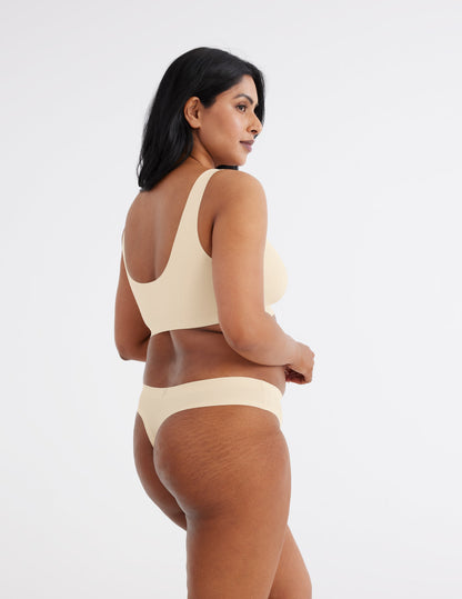 Light Leakproof No-Show Thong