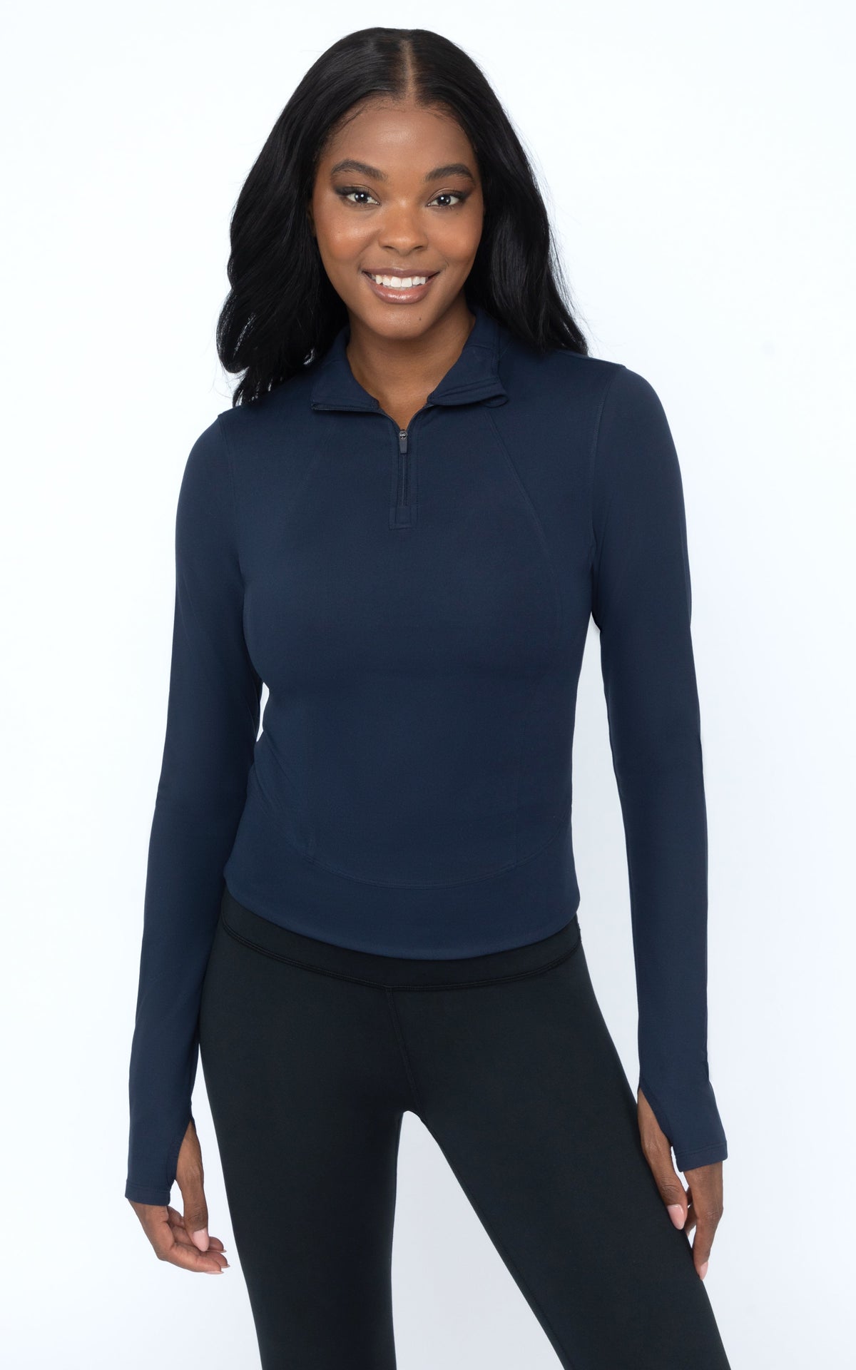 90 Degree by Reflex Lux Crosstrain Everyday Half Zip Jacket