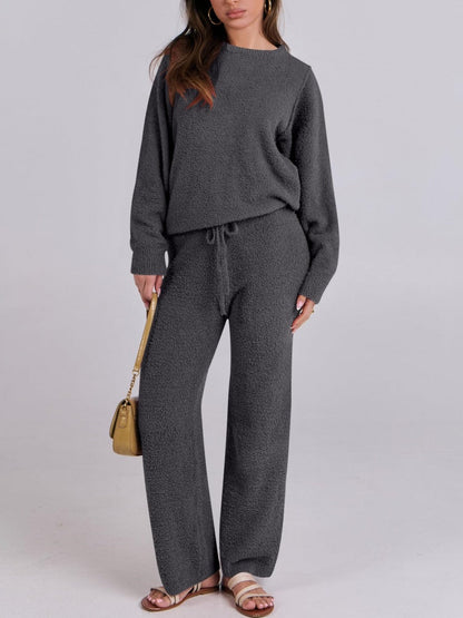 ✨Fuzzy Fleece Lounge Sets 2 Piece Outfits