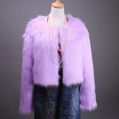 Kids' Faux Fur Coat