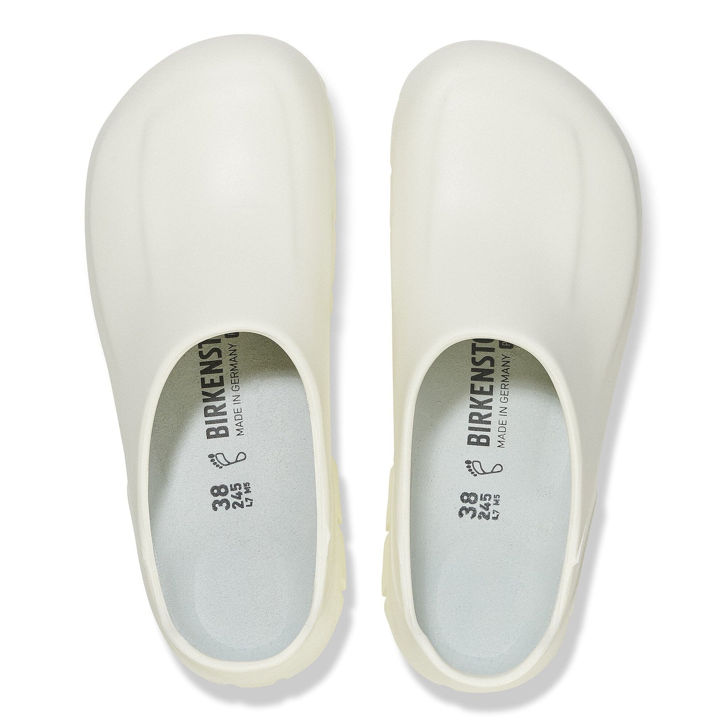 Birkenstock A640 Steel Toe Polyurethane White