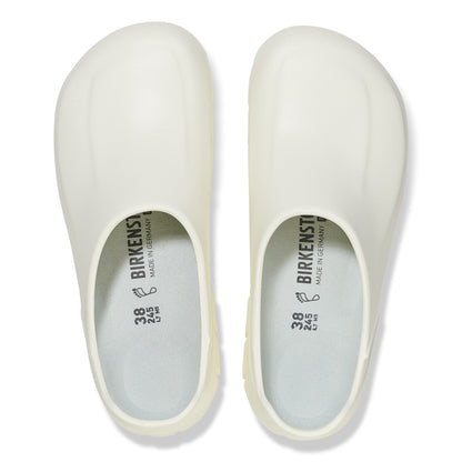 Birkenstock A640 Steel Toe Polyurethane White