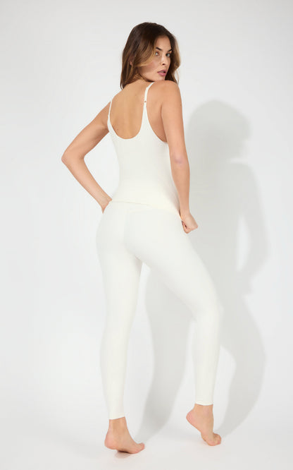 90 Degree by Reflex Nux Veloria Bra Tank & Contour Ankle Tight Set Rose Violet