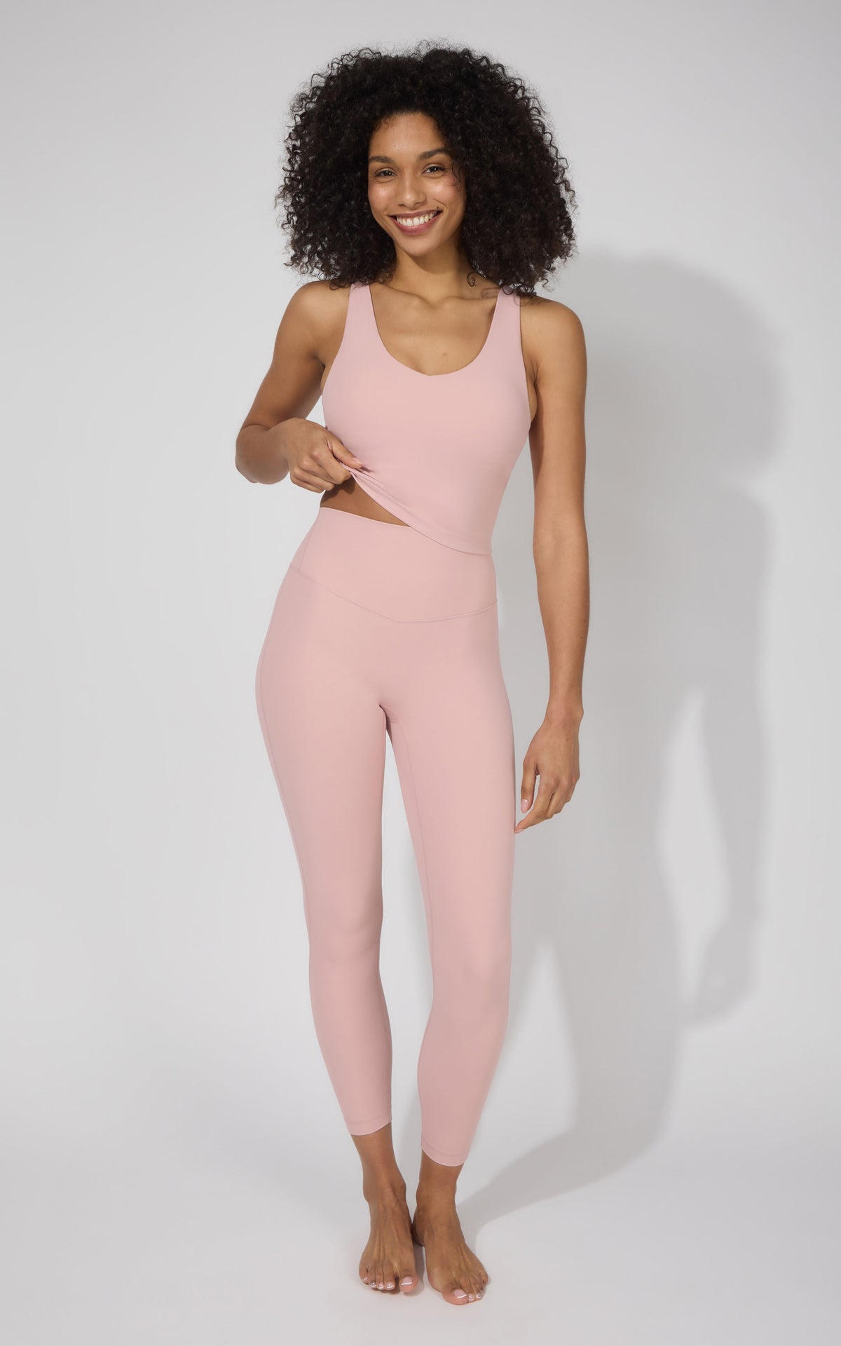 90 Degree by Reflex Everyday Serene Tank & Flexvi Ankle Tight Set