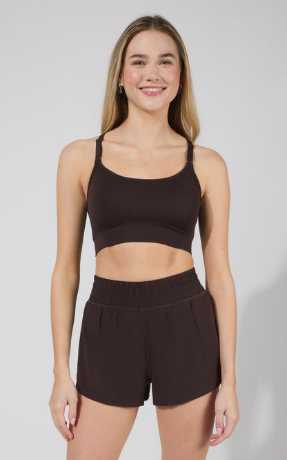 90 Degree by Reflex Seamless Bra & Love and Flutter Short Set