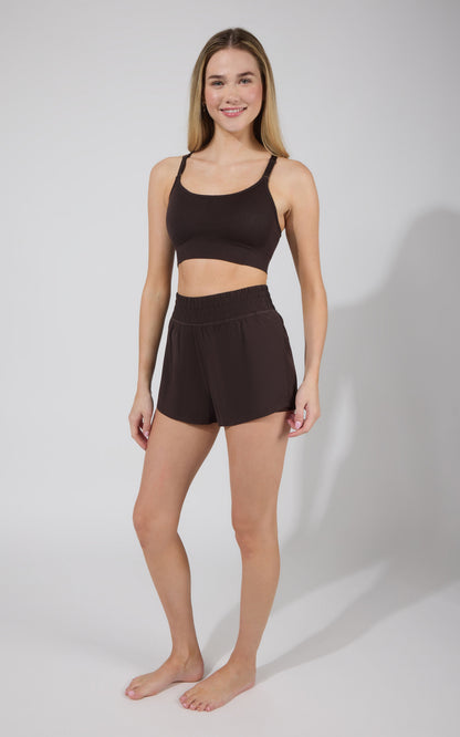 90 Degree by Reflex Seamless Bra & Love and Flutter Short Set