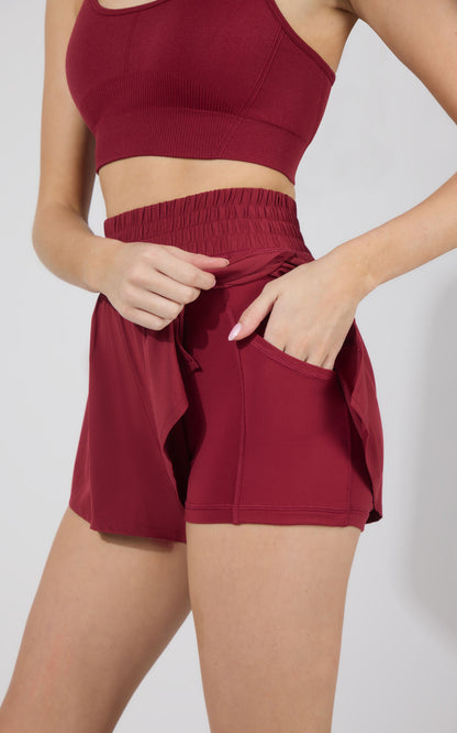 90 Degree by Reflex Seamless Bra & Love and Flutter Short Set