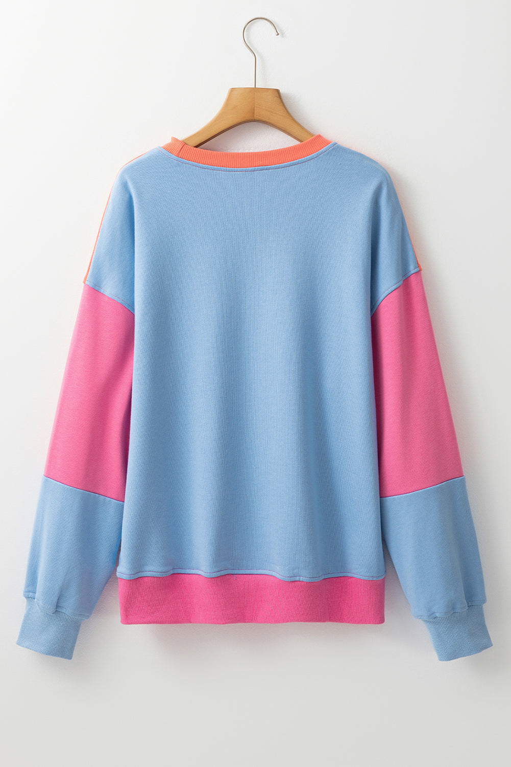 Threaded Pear Isabella Patchwork Drop Shoulder Sweatshirt