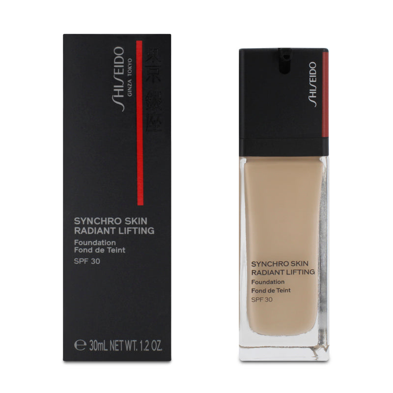 Shiseido Lifting Foundation Synchro Radiant 220 Linen 30ml (Blemished Box)