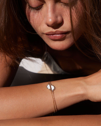 You Are My Sunshine Gold Bracelet Set