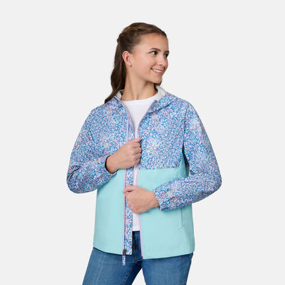 Girls' Hydro Lite Playful X2O Rain Jacket