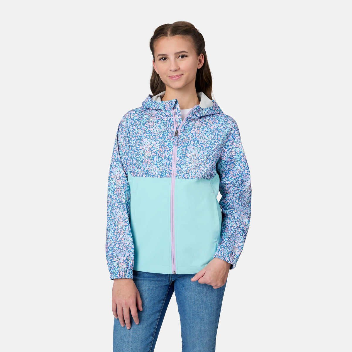 Girls' Hydro Lite Playful X2O Rain Jacket