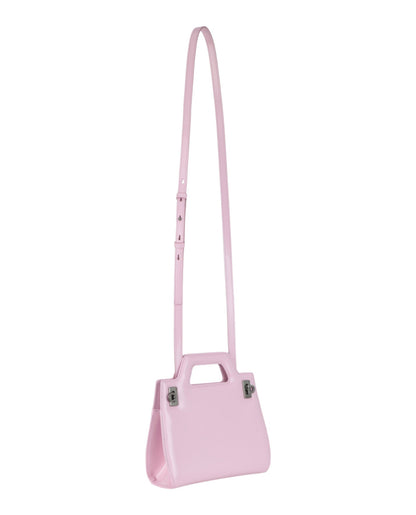 Ferragamo Mini Wanda Leather Top-Handle Bag