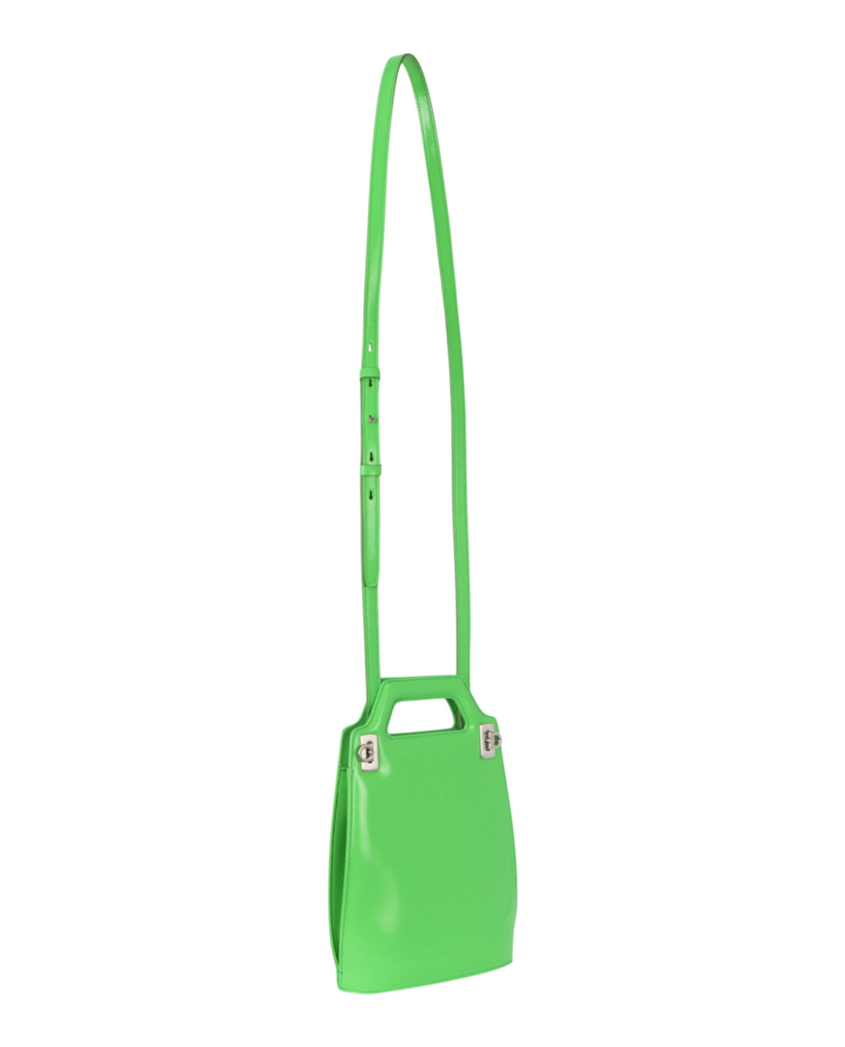 Ferragamo Micro Wanda Patent Leather Shoulder Bag