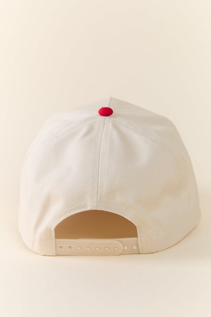 All American Cowgirl Red Trucker Hat