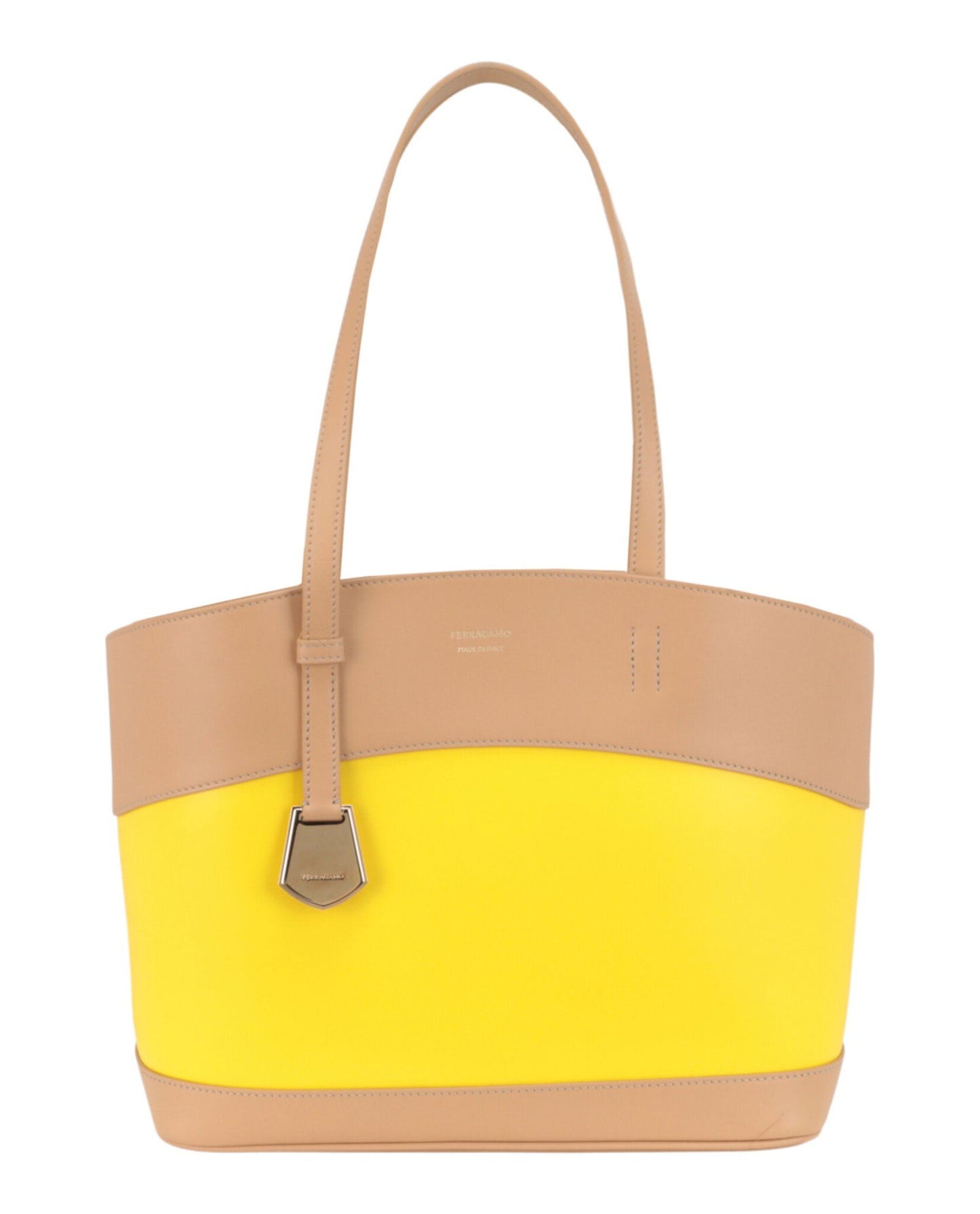 Ferragamo Charming Meduim Leather Tote Bag