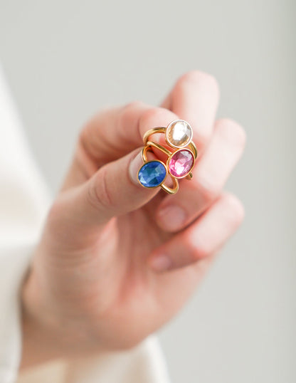 Elevated Faith Amethyst Gemstone Ring
