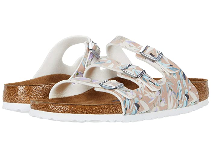 Birkenstock Unisex Florida Fresh Birko Flor SFB Floral Fades Crystal Rose