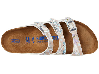 Birkenstock Unisex Florida Fresh Birko Flor SFB Floral Fades Crystal Rose