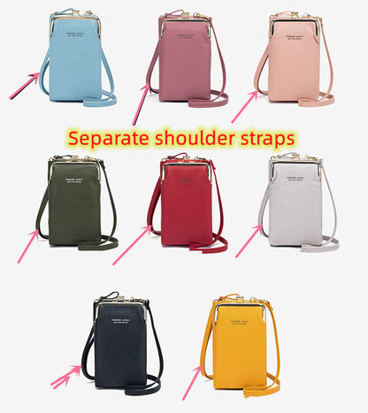 Fashion Lychee Pattern Solid Color Crossbody Bag | Premium Pebbled Texture Shoulder Bag | Minimalist Diagonal Sling Purse for Women | Elegant Daily Travel Messenger Bag