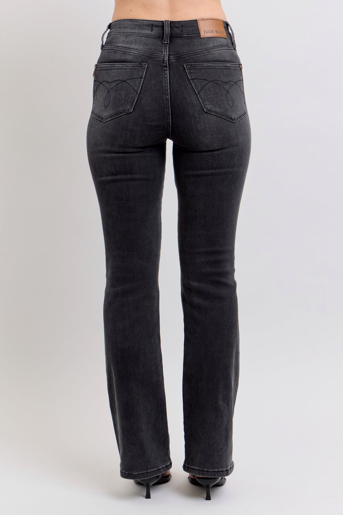 Black High Waist Tummy Control Bootcut - 3 Lengths
