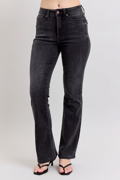 Black High Waist Tummy Control Bootcut - 3 Lengths