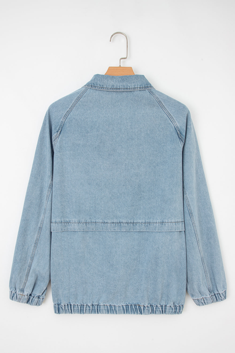 Threaded Pear Abigail Collared Zip Up Jacket