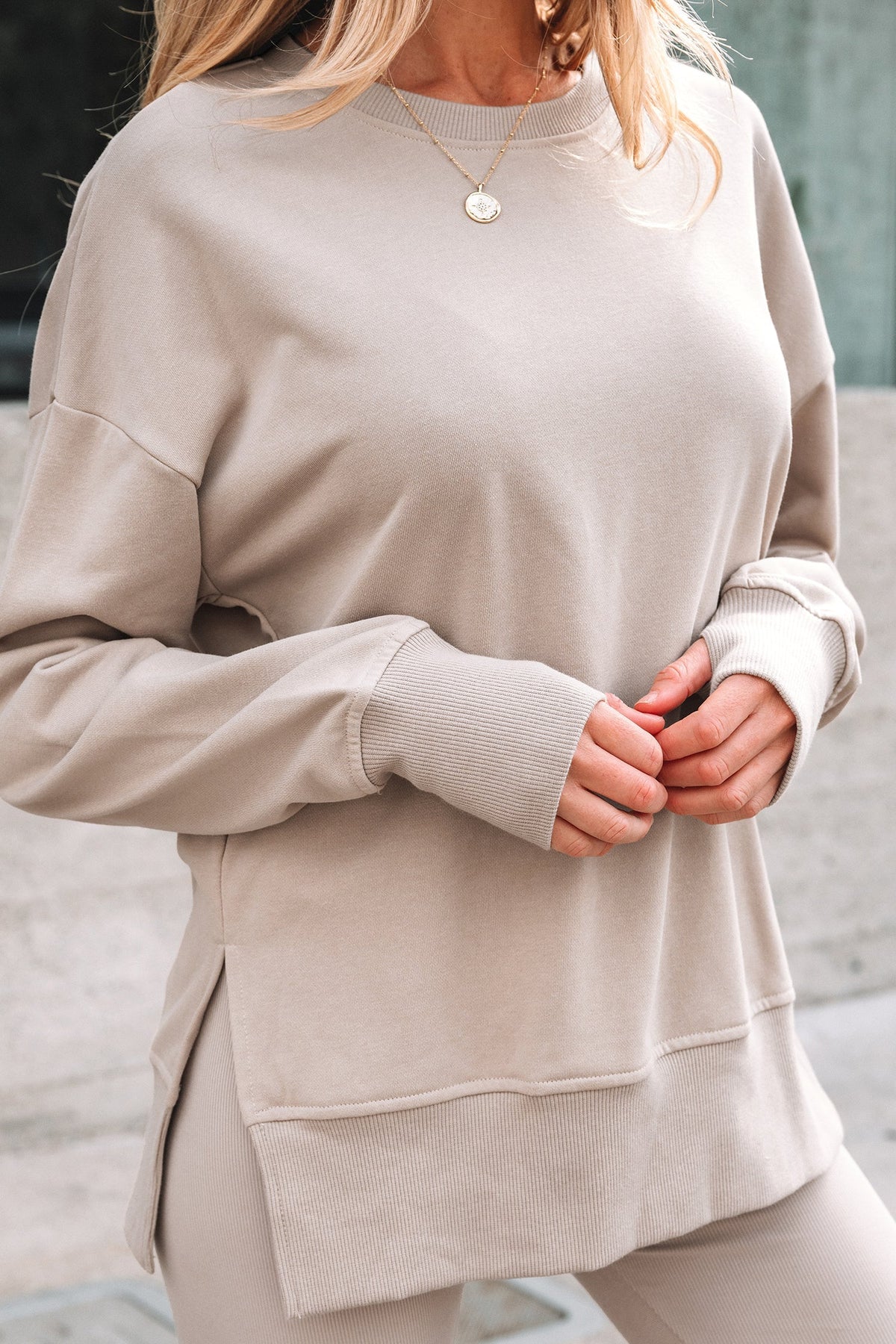 Threaded Pear Brooke Graphic Sweatshirt and Leggings