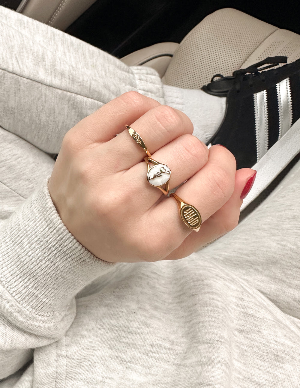 Elevated Faith Dainty Vine Ring