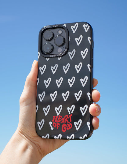Elevated Faith Heart of God Phone Case