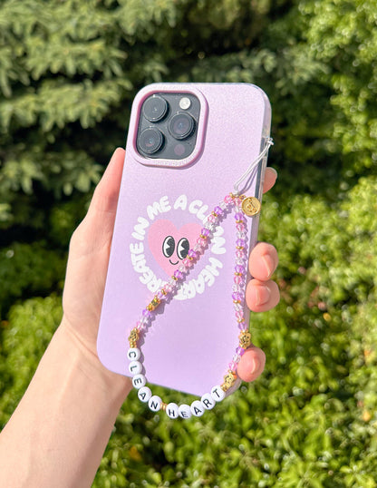 Elevated Faith Create in Me a Clean Heart Phone Case
