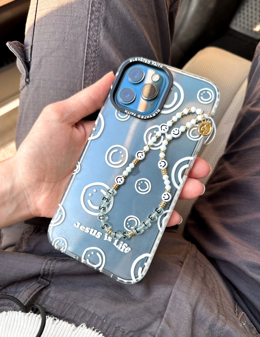 Elevated Faith Jesus is Life Phone Case